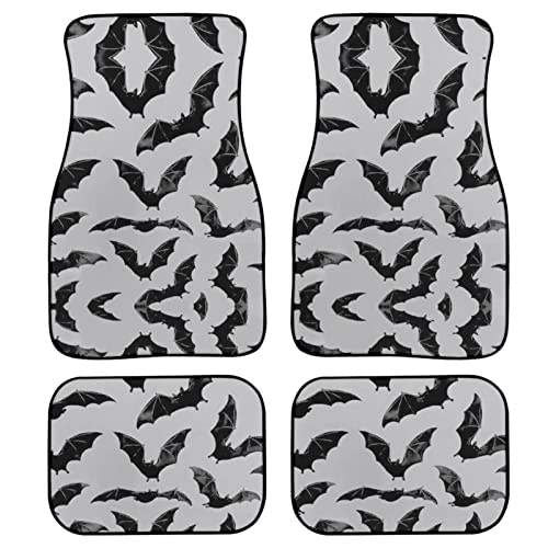 Lisslune | Red Rose Printed All-Weather Car Mats (Set of 4)