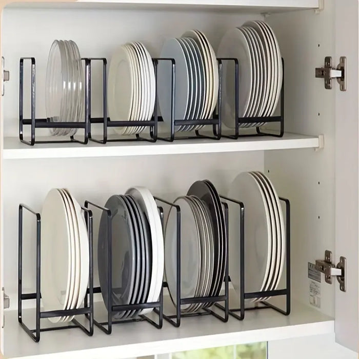 Lisslune | PlateMate - Robust metal plate rack for organized storage