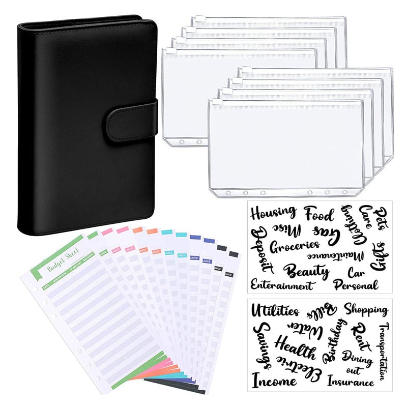 Lisslune | Budget Binder Book With Cash Envelopes