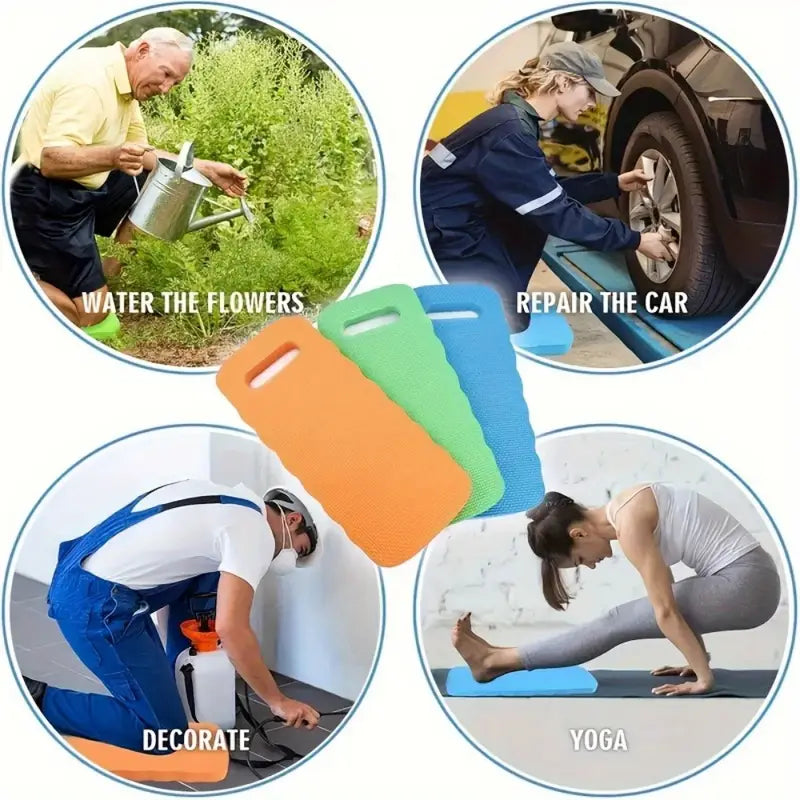 Lisslune | Garden Knee Pads – Comfortable and non-slip seat cushion for gardening and ground contact