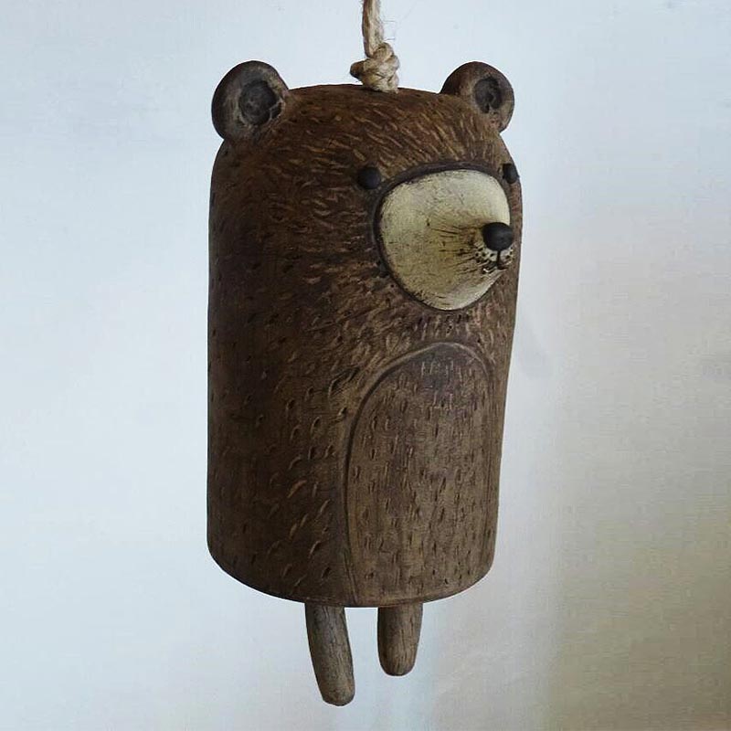 Lisslune | Beautiful rustic animal wind chimes