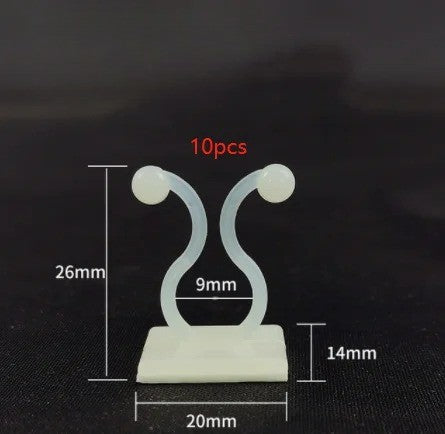 Lisslune | Self-Adhesive Plant Holder Mini Wall Clips