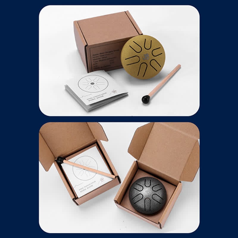 Lisslune | Buddha Stones Mini Steel Tongue Drum