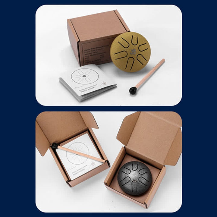Lisslune | Buddha Stones Mini Steel Tongue Drum
