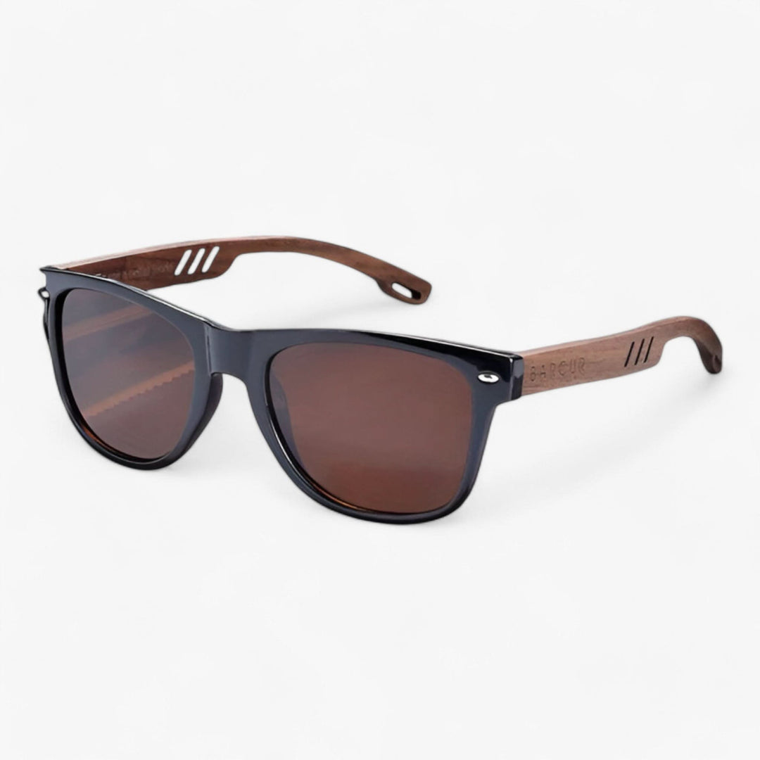 Lisslune | Wooden Temple Polarized Sunglasses UV400 Protection