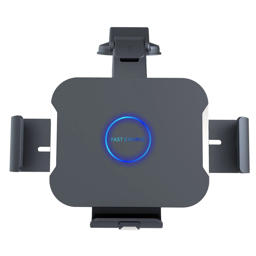 Lisslune | 15W Dual Coil Wireless Car Charger Phone Holders with Fast Charging