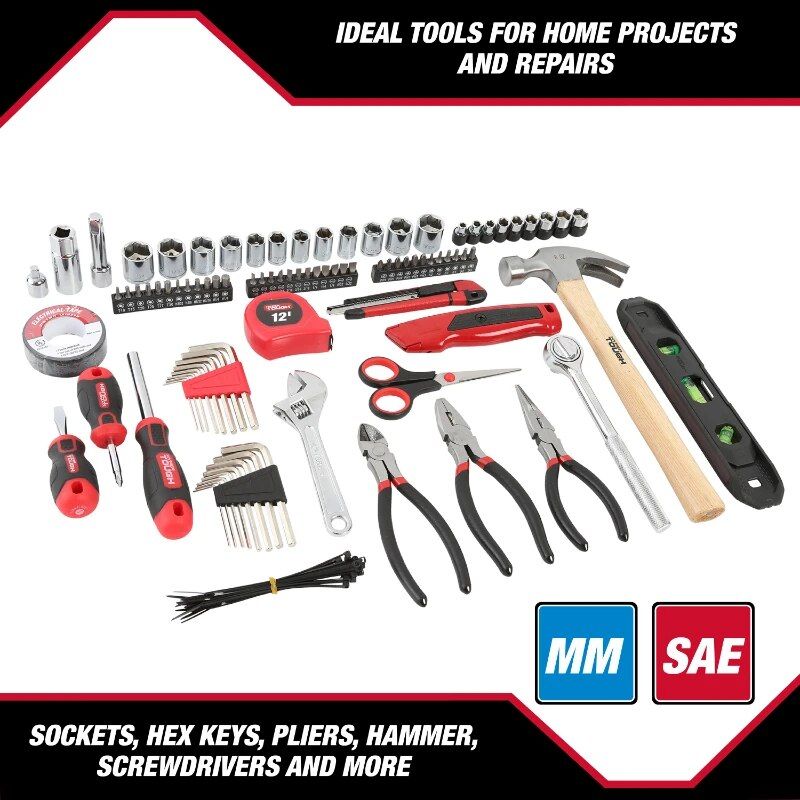 Lisslune | 118-piece repair kit with durable box