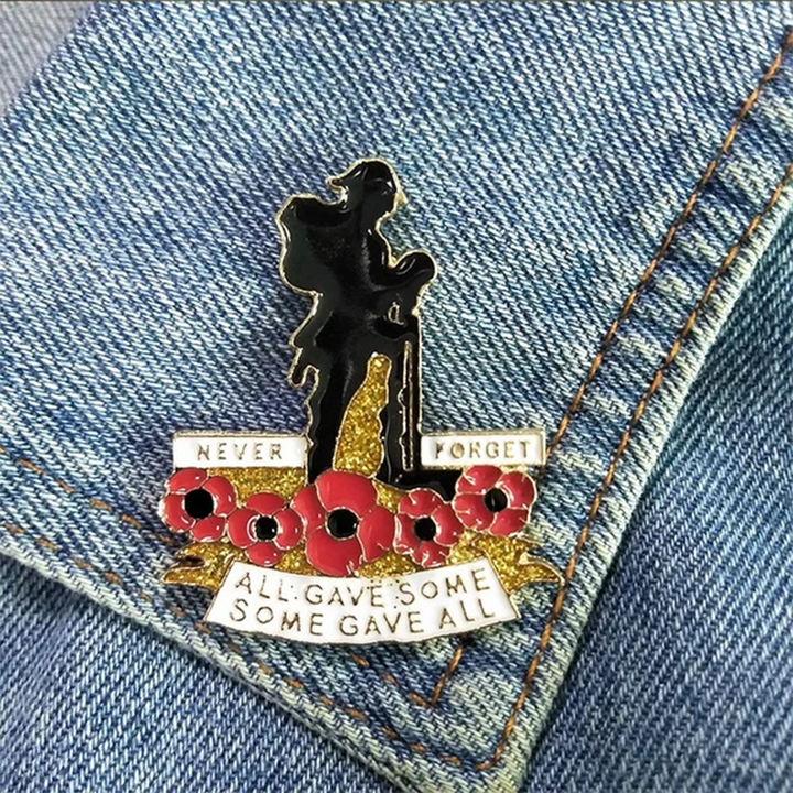 Lisslune | Red Poppy 110th Anniversary Badge