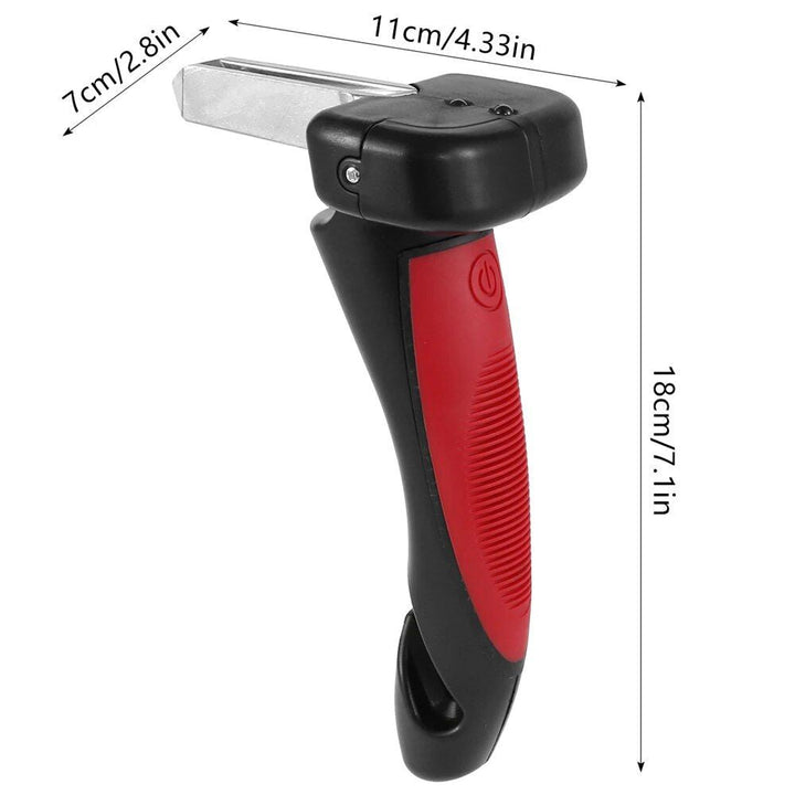 Lisslune | 3-in-1 Car Door Handle with Safety Features: Mobility Aid, Seat Belt Cutter, Window Breaker