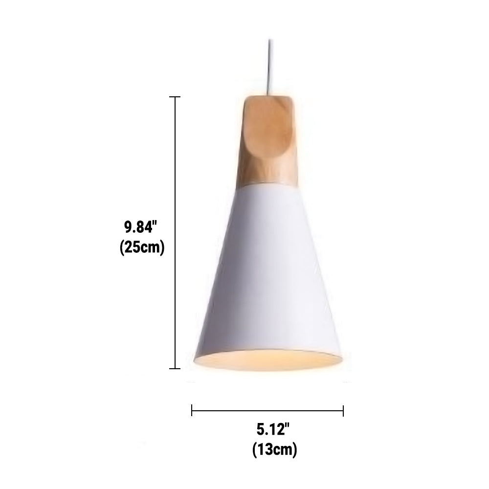 Lisslune | Minimalistic Wooden Pendant Light | NordicLight