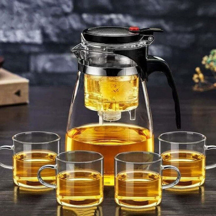 Lisslune | TeaTime Heat Resistant Glass Teapot
