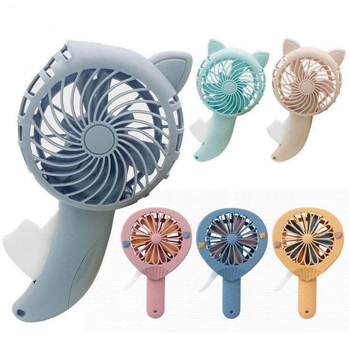 Lisslune | Giant Cartoon Hand-Held Pressure Fan for Kids