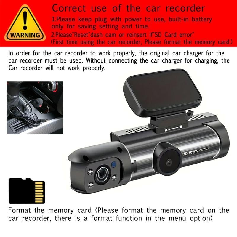 Lisslune | Front and rear view camera