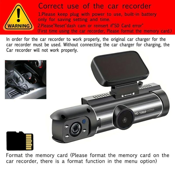 Lisslune | Front and rear view camera