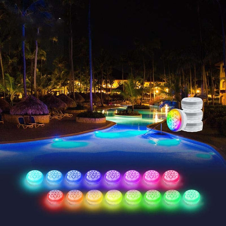 Lisslune | Double-layer waterproof self-adhesive LED pool light