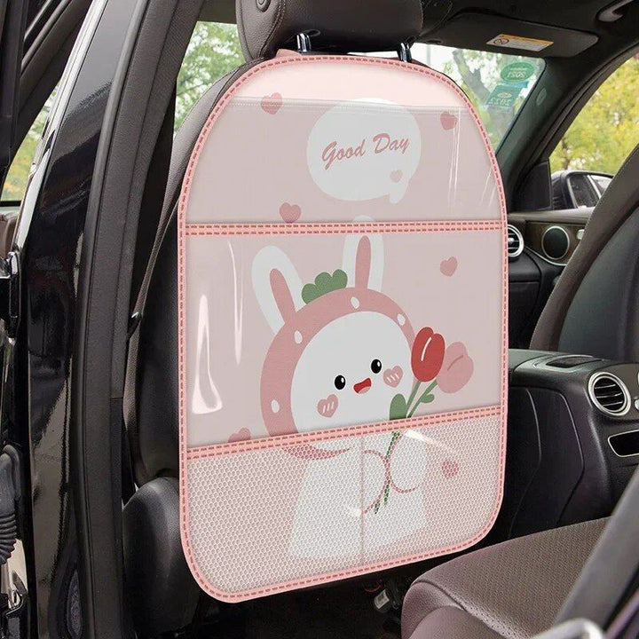 Lisslune | Waterproof cartoon car seat back protector for children