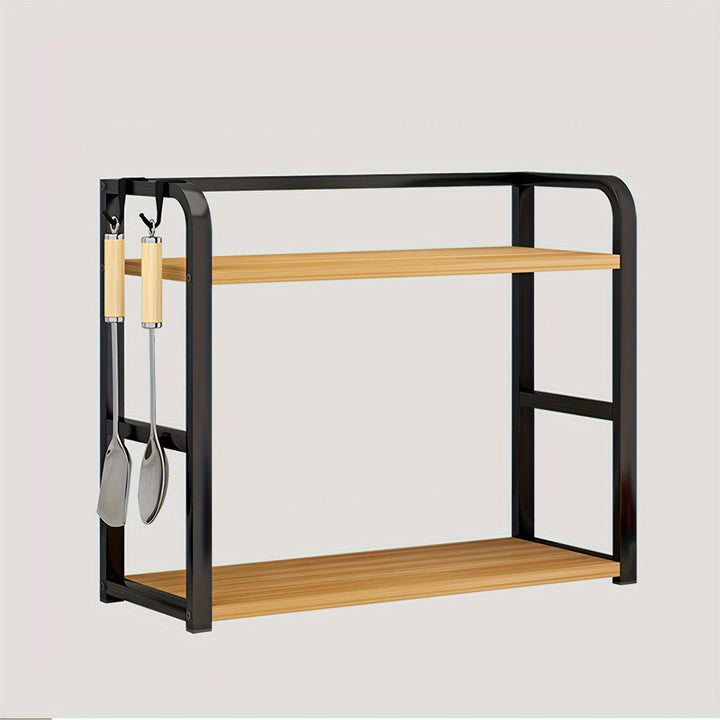 Lisslune | Mara Stainless Steel Kitchen Storage Rack – Compact, Stylish & Durable
