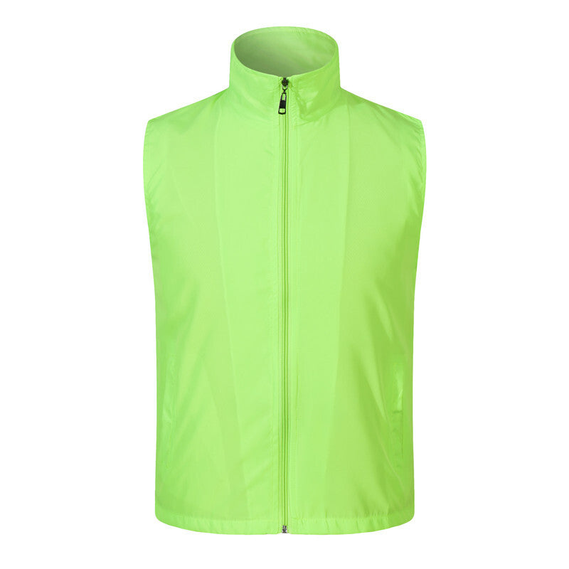 Lisslune | VAN | Sleeveless Bicycle Jacket | Light Vest | Wind Jacket | Wind Vest