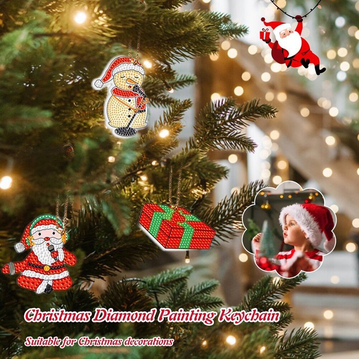 Lisslune | 5D Christmas DIY Diamond Painted Set