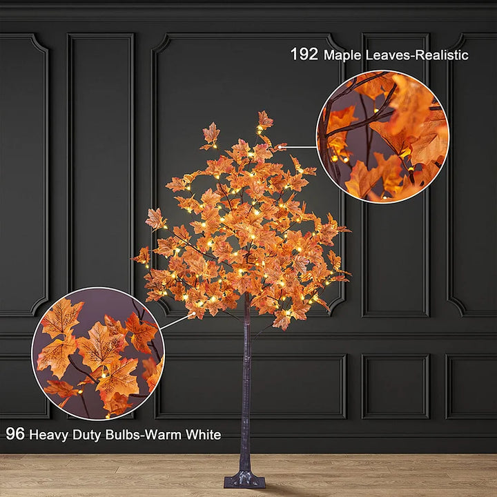 Lisslune | MapleGlow LED illuminated maple tree | Atmospheric lighting | Decor for indoor & outdoor