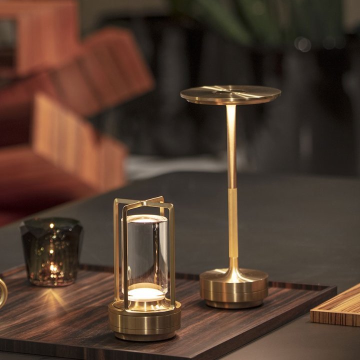 Lisslune | Cordless Table Lamp - Dimmable & Rechargeable Desk Light