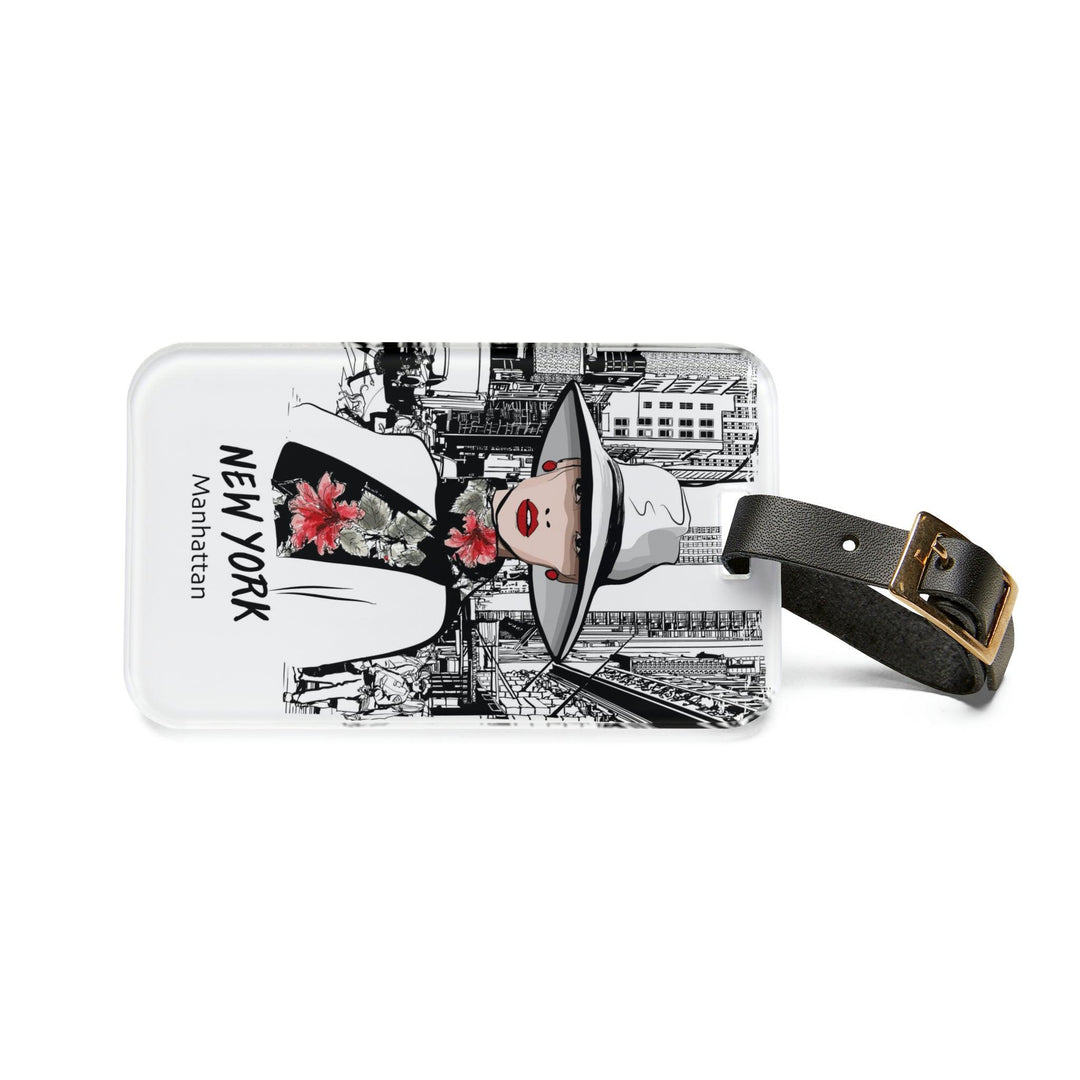 Lisslune | Personalized chic acrylic luggage tags - stylish travel essential