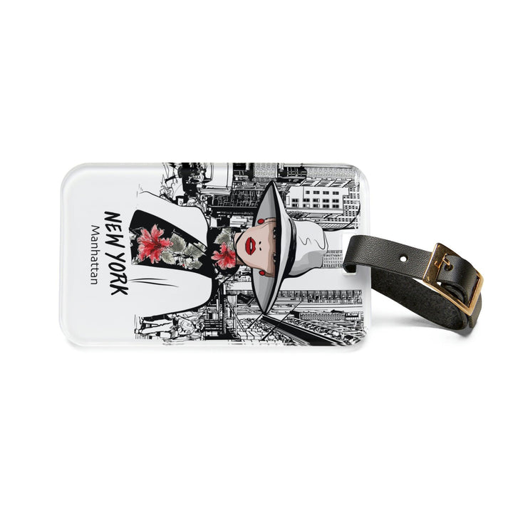 Lisslune | Personalized chic acrylic luggage tags - stylish travel essential
