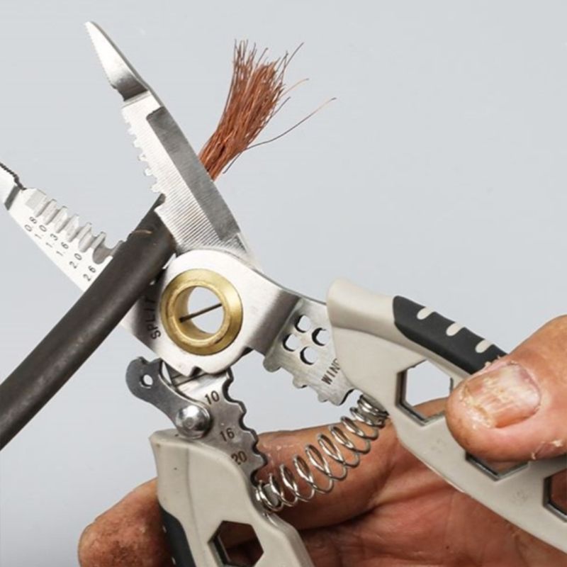 Lisslune | 7-inch Multipurpose Wire Stripper - Professional Tool Gift