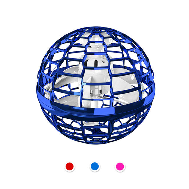 Lisslune | Flynova Pro Flying Ball Spinner Toy Hand-controlled Drone Helicopter 360 Degree Rotating Mini UFO with Light Kids Gifts