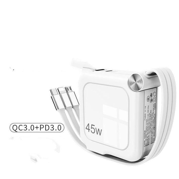 Lisslune | Multifunctional Telescopic All-In-One Travel Charger (US Standard)