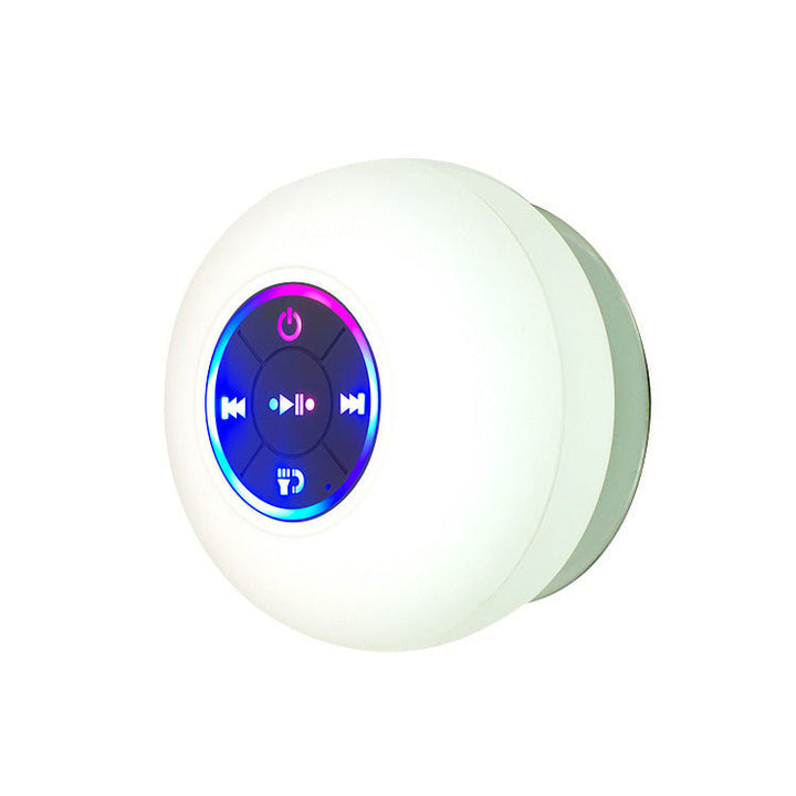 Lisslune | Mini Bluetooth Shower Speaker with LED Light