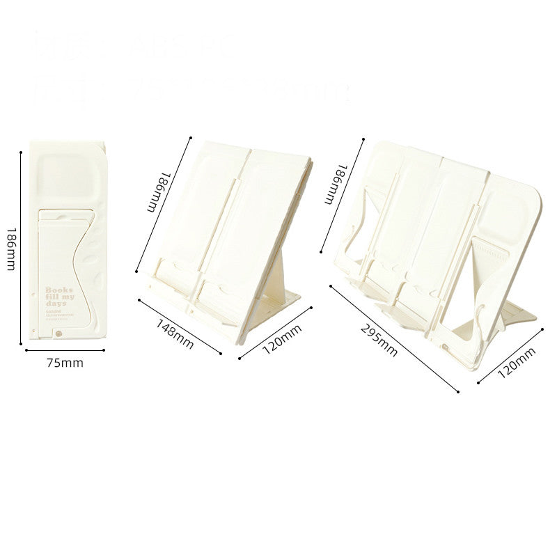 Lisslune | Foldable Solid Color Portable Desktop Reading Stand