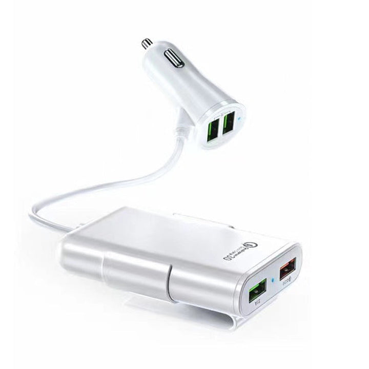 Lisslune | 4 in 1 Car Charger for Back Seats