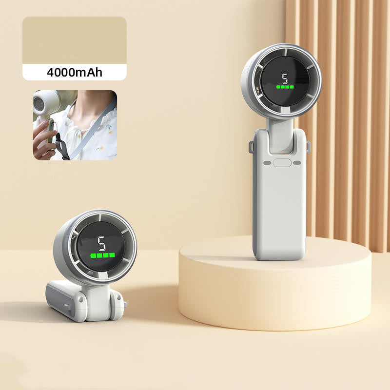 Lisslune | 4000mAh Turbocharged Handheld Mini Fan