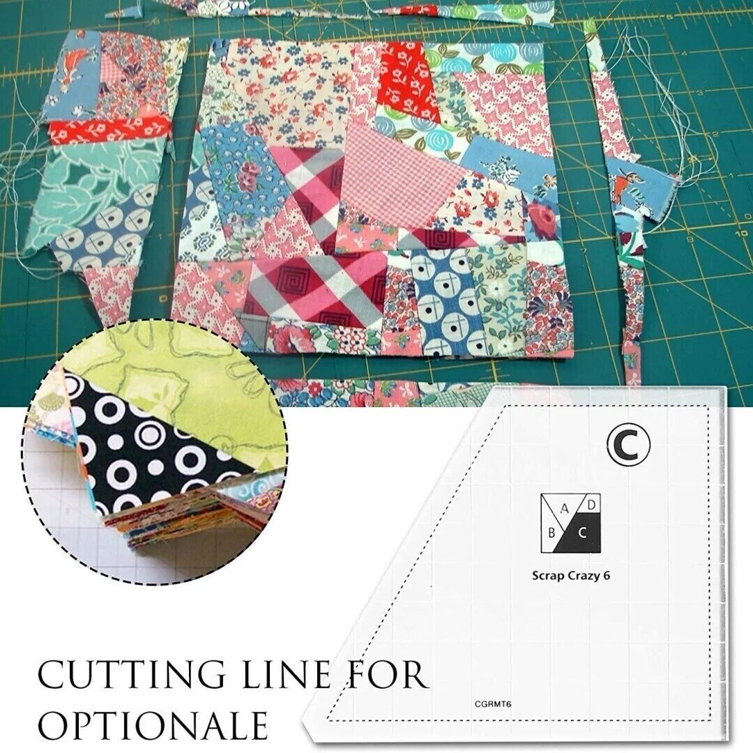 Lisslune | Creative Quilting Cutting Template