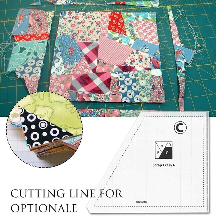 Lisslune | Creative Quilting Cutting Template
