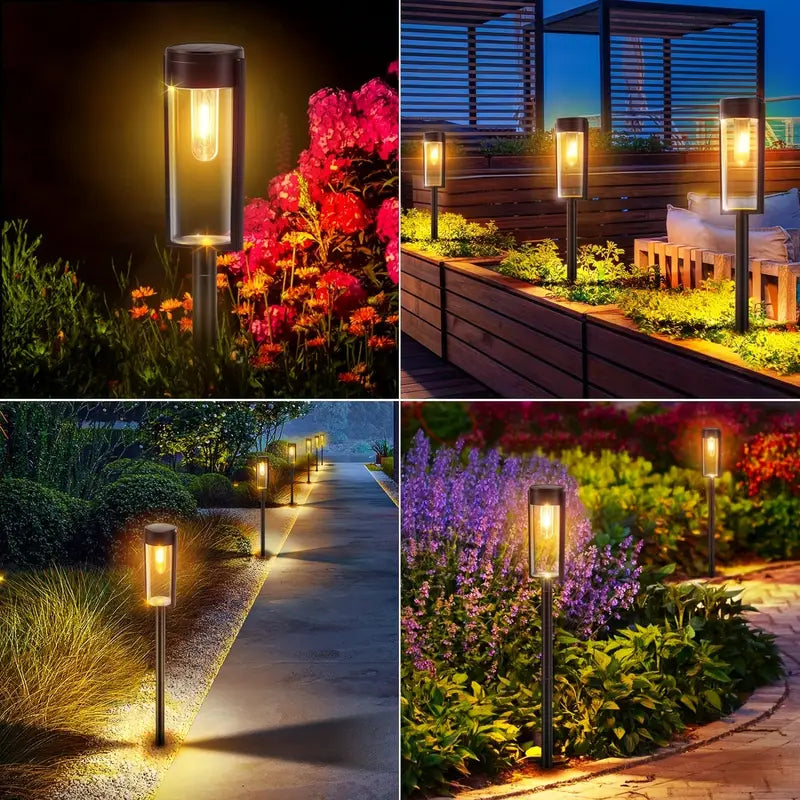 Lisslune | Emma SolarGlow Havelampe – Waterproof solar-powered outdoor lighting