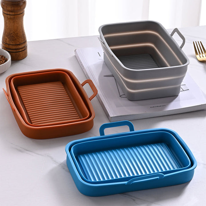 Lisslune | Foldable Air Fryer Baking Tray made of Silicone