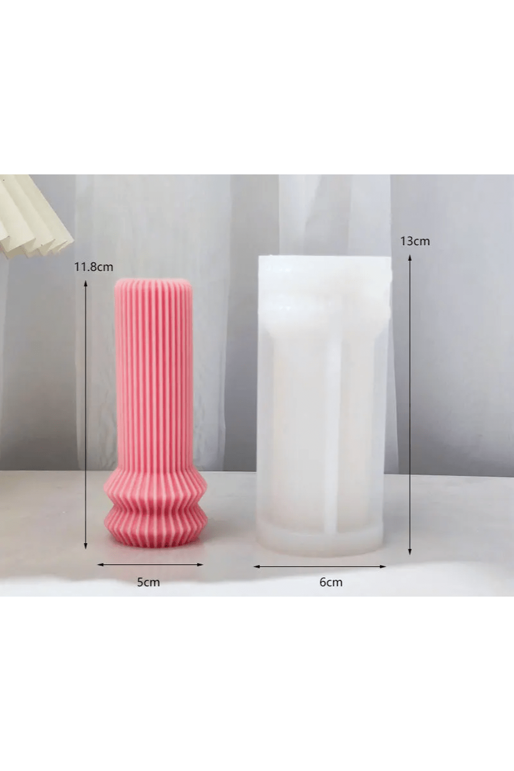 Lisslune | Roman column candle shape DIY