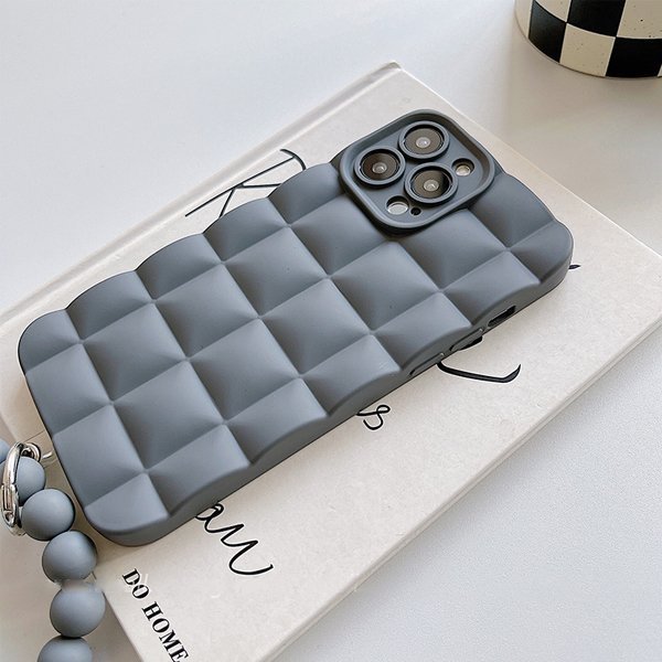 Lisslune | Frosted Pearl Bracelet Case for iPhone