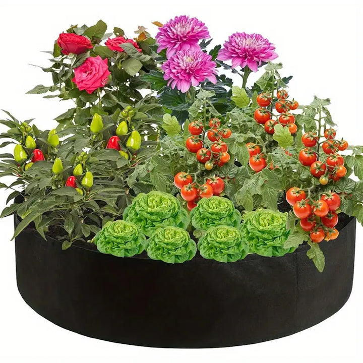 Lisslune | Round Plant Growth Bag – Garden Container for Easy Plant Growth