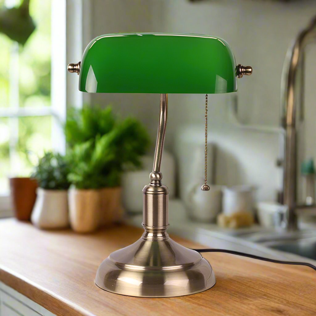 Lisslune | GlassOpulence - Stylish European Table Lamp
