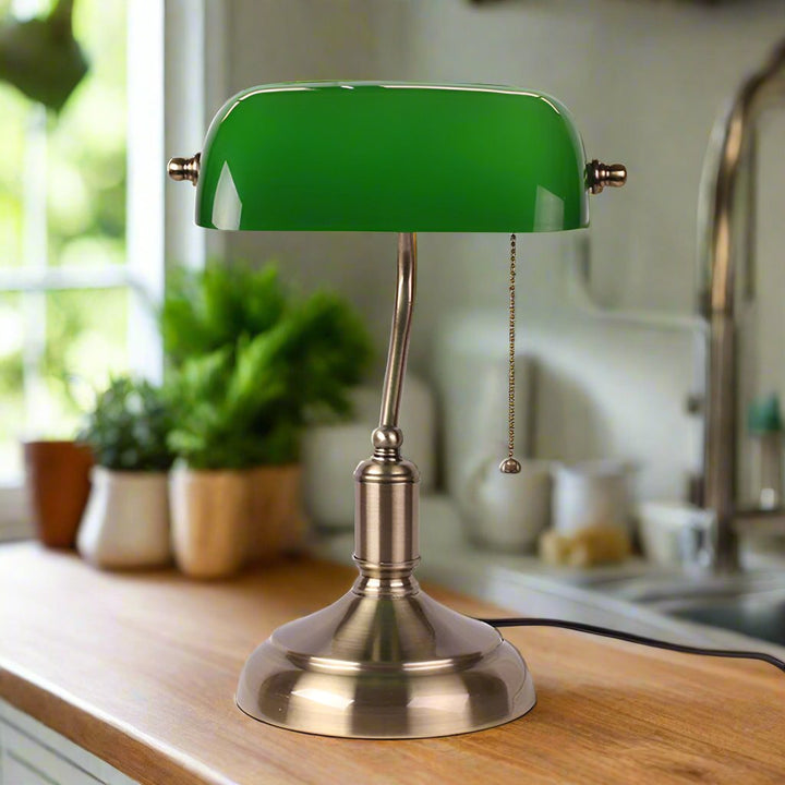 Lisslune | GlassOpulence - Stylish European Table Lamp
