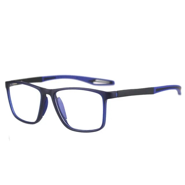 Lisslune | Ultralight multifocal reading glasses for men and women – high-quality polycarbonate – for near and far – wall clock