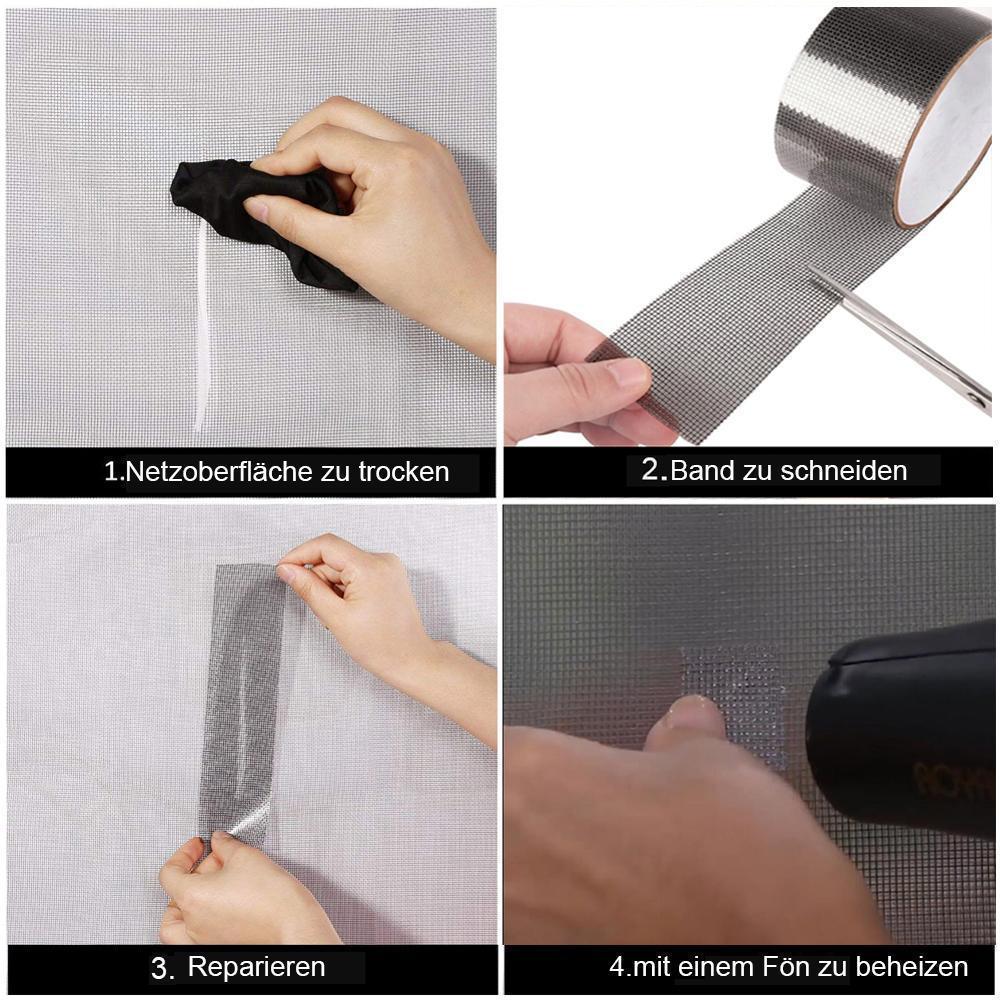 Lisslune | Bequee repair for fly screen, terrace door, repair fiberglass fabric mesh tape or patch