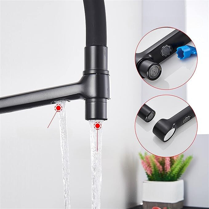 Lisslune | Double Outlet Drinking Water Faucet Filtered Kitchen Faucets