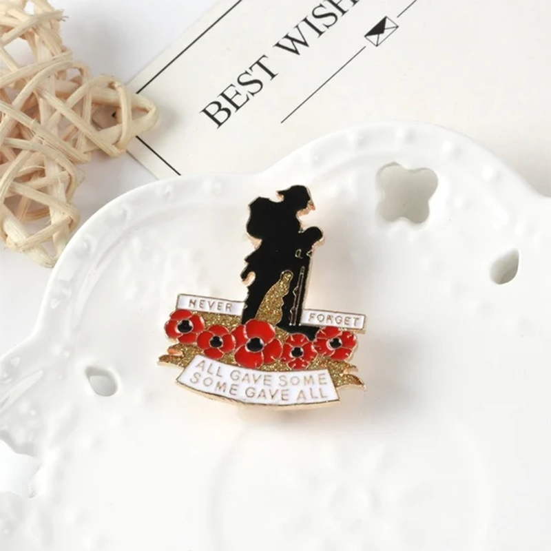 Lisslune | Red Poppy 110th Anniversary Badge
