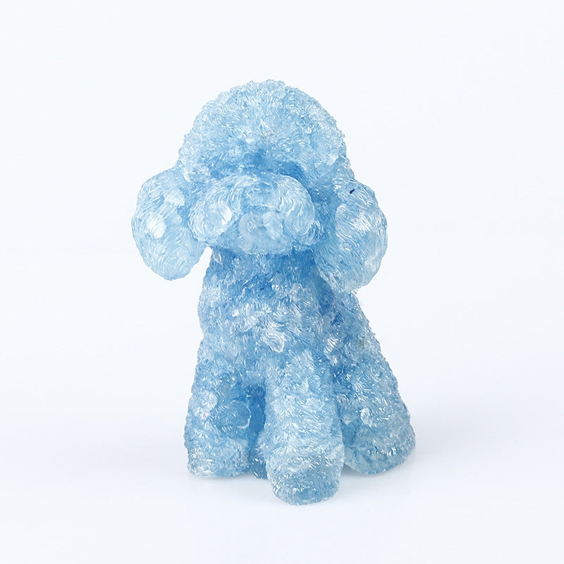 Lisslune | Frendorf Natural Crystal Poodle Gemstone Decoration