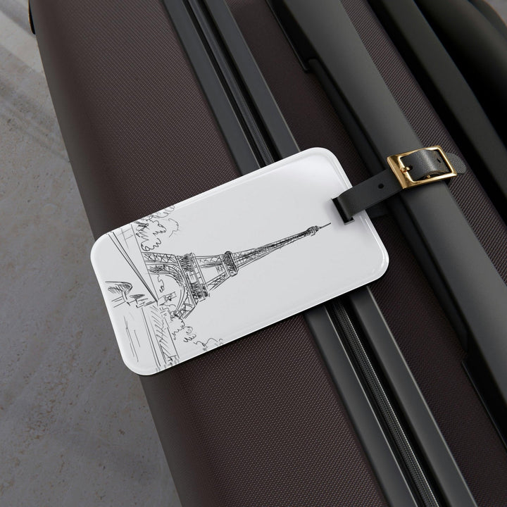 Lisslune | Personalized Luxury Acrylic Luggage Tags: Jetsetter's Choice Collection