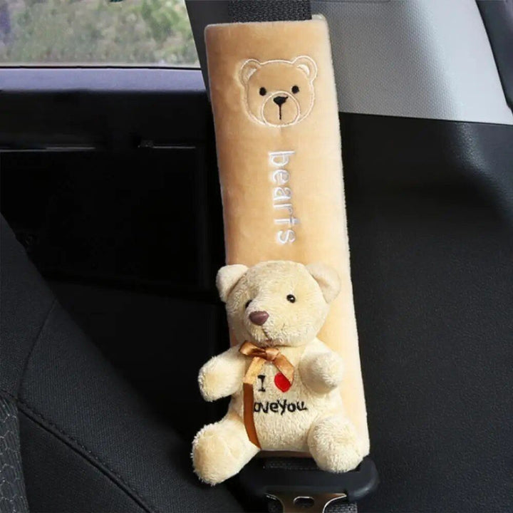 Lisslune | Adorable Animal Insert Cushion for Car Seat Belt for Children